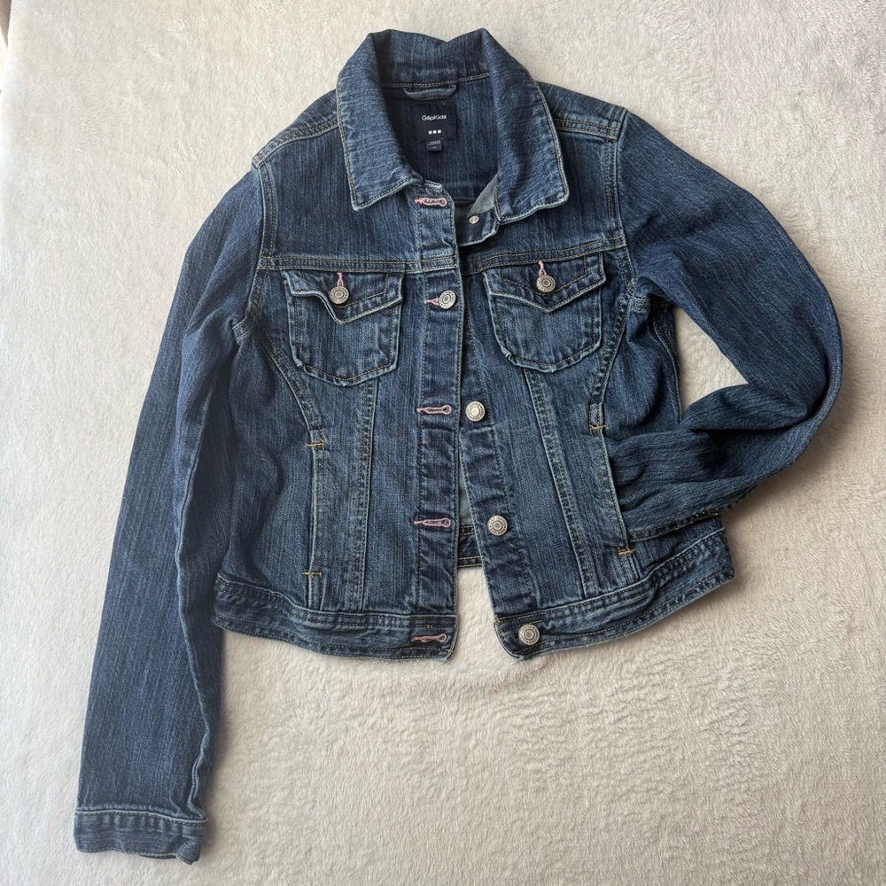 GAP Dark Blue Jean Jacket for Women